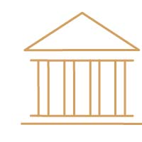 Goldenes icon zum Betreuungsobjekt "Denkmalgeschützte Gebäude"